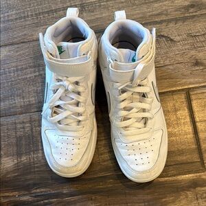Nike Kids White High-Top Sneakers